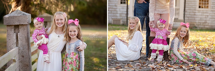 whattowearfamilywith3girls Rock Castle Fall Minis | {Hendersonville Nashville Family Photographer}