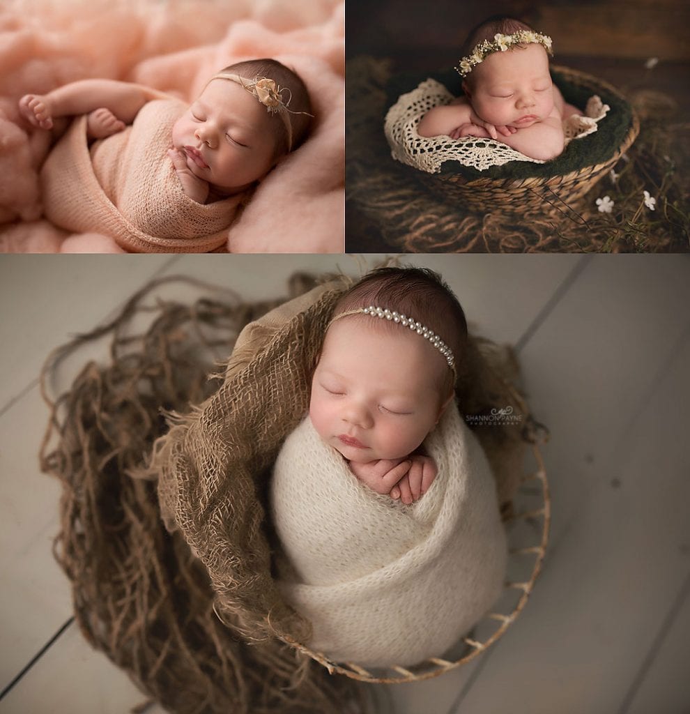 creativenewbornposes Hendersonville Newborn Baby Girl