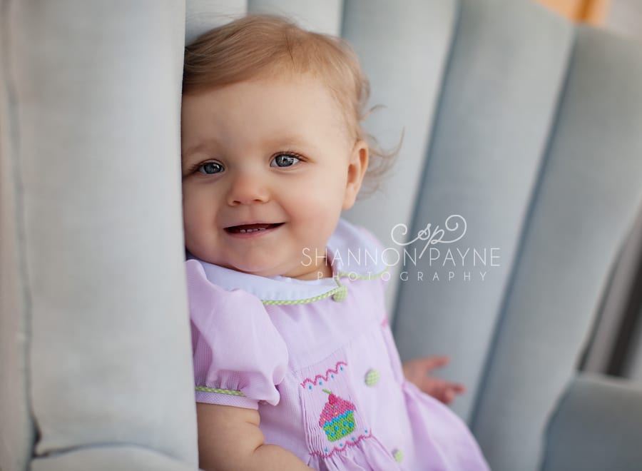 Nashville TN Baby Photographer Henley 1 Year | {Nashville Brentwood Baby Photographer}