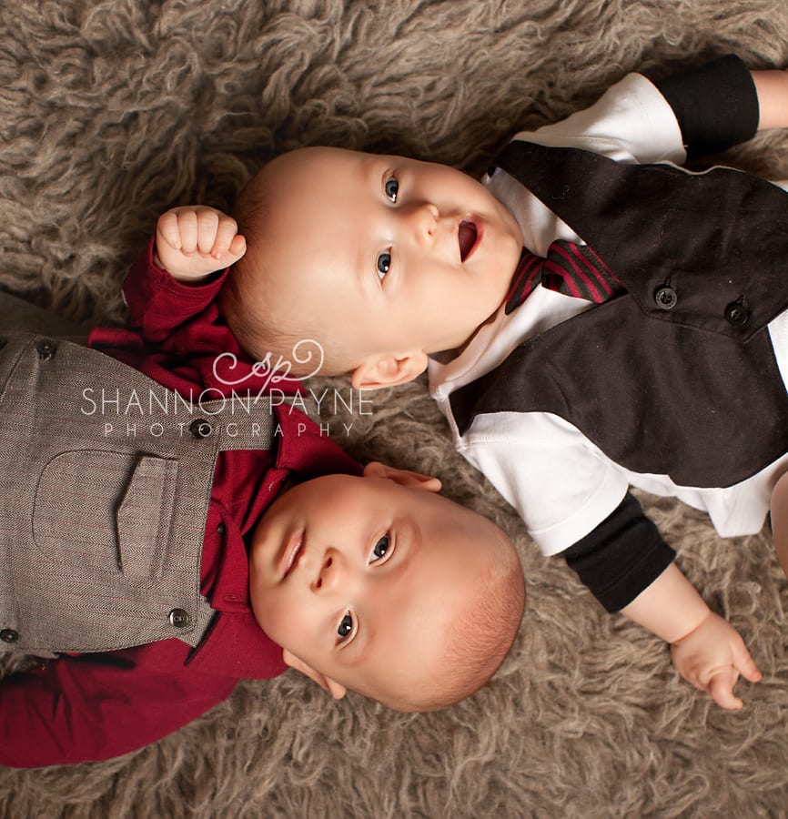  The M Twins | {Nashville Franklin Twin Baby Photographer}