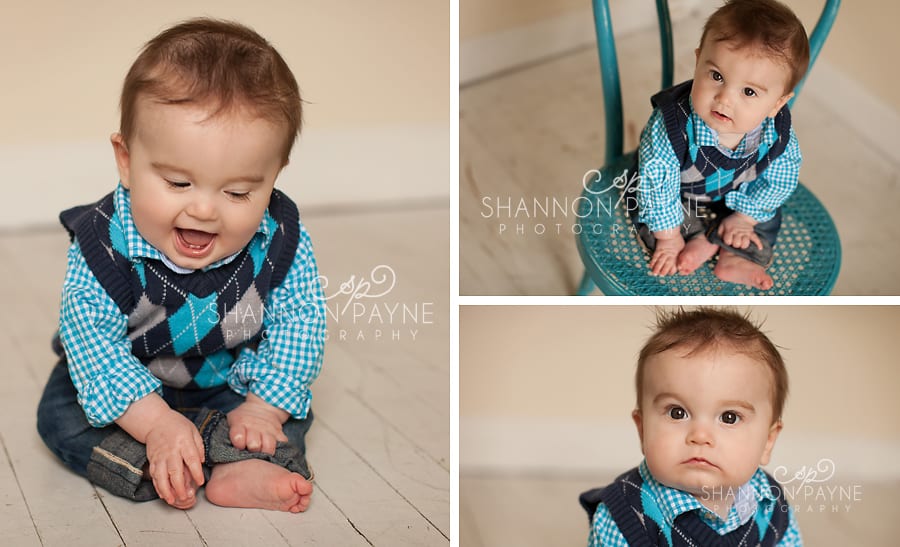  Jordan 6 Months | {Nashville TN Baby Photographer}