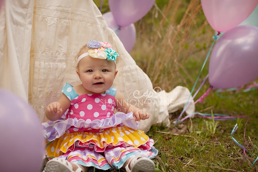 Nashville TN Baby Photographer  Miss B is 1 | {Nashville Brentwood Baby Photographer}