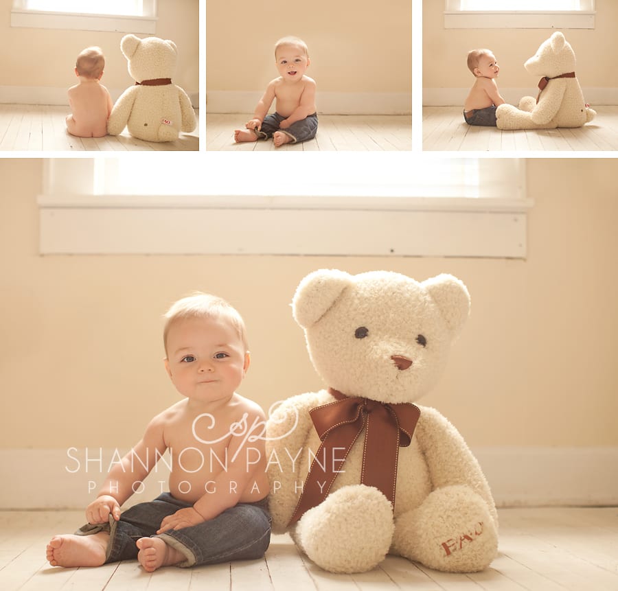  Ethan 6 Months | {Hendersonville Brentwood Baby Photographer}