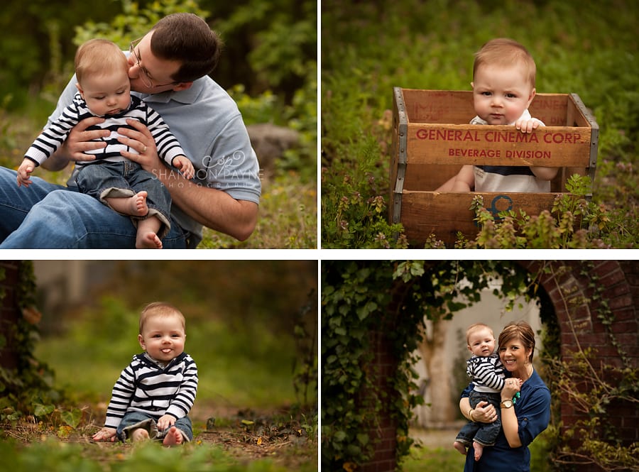  Ethan 6 Months | {Hendersonville Brentwood Baby Photographer}