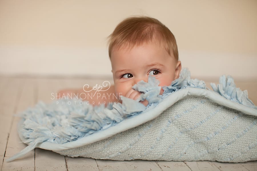  Ethan 6 Months | {Hendersonville Brentwood Baby Photographer}