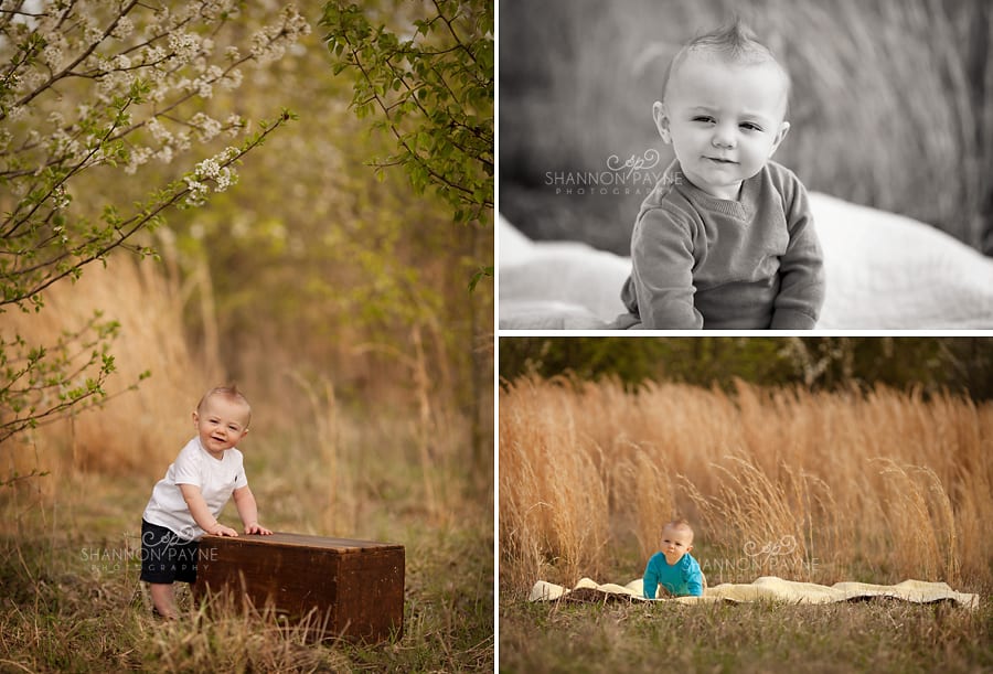 Nashville TN Baby Photographer  Kingston 6 Months | {Nashville Hendersonville Baby Photographer}