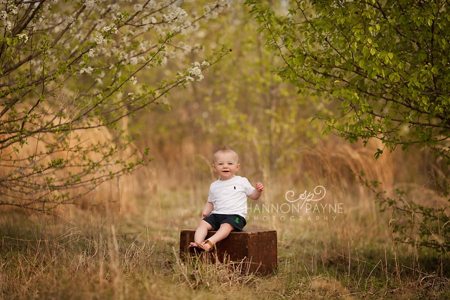 Nashville TN Baby Photographer  Kingston 6 Months | {Nashville Hendersonville Baby Photographer}