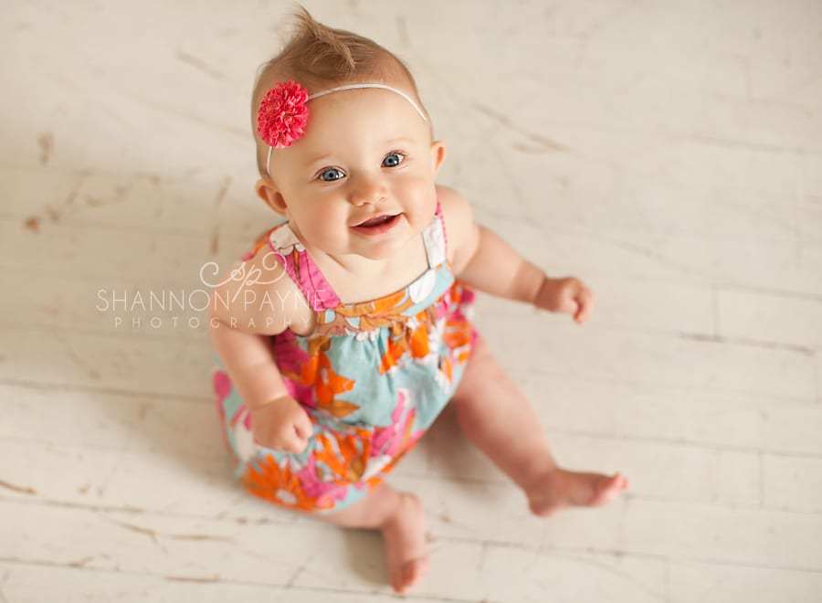  Charley 6 Months | {Nashville Franklin Baby Photographer}