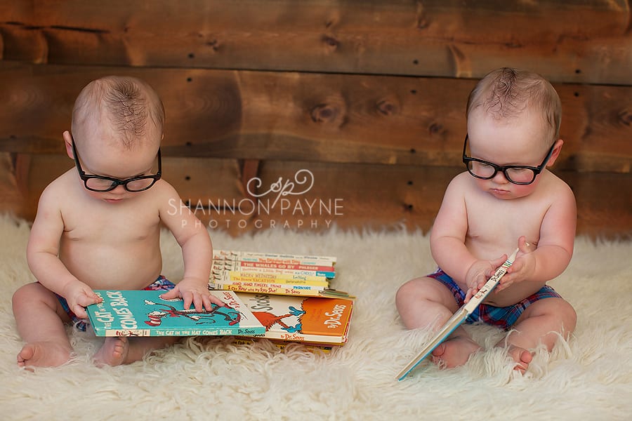  D & D | {Nashville Gallatin Twin Baby Photographer}