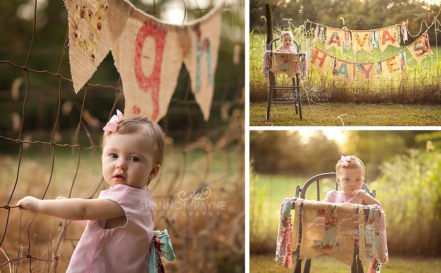 Nashville First Birthday Image  Ava Hayes | {Nashville Baby Photographer}