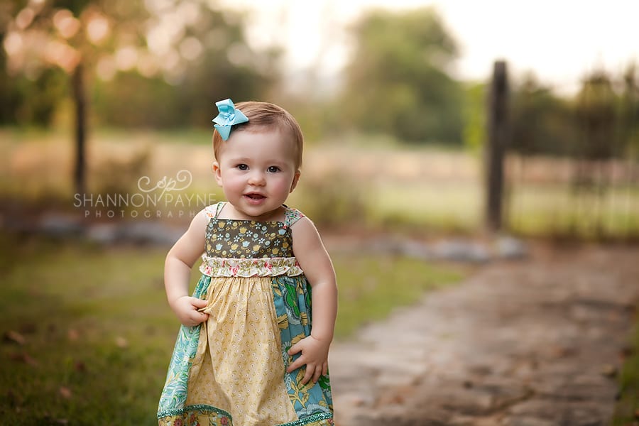 Nashville First Birthday Image  Ava Hayes | {Nashville Baby Photographer}