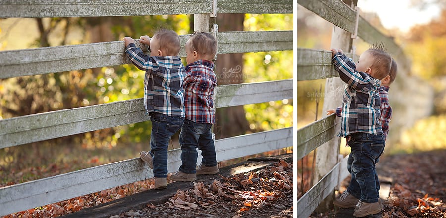 twinbrothersonfenceShannon Payne Photography | Nashville TN Twin Baby Photographer  Dalton & Drake | {Gallatin Spring Hill Twin Baby Photographer}