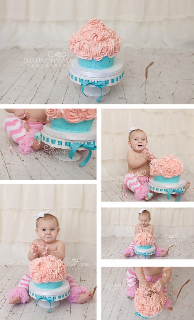  Aniston | {Nashville Hendersonville Cake Smash Photography}