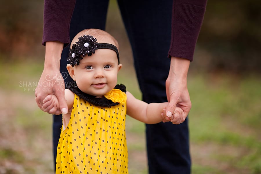  Clara 6 Months | {Clarksville Smyrna Baby Photographer}