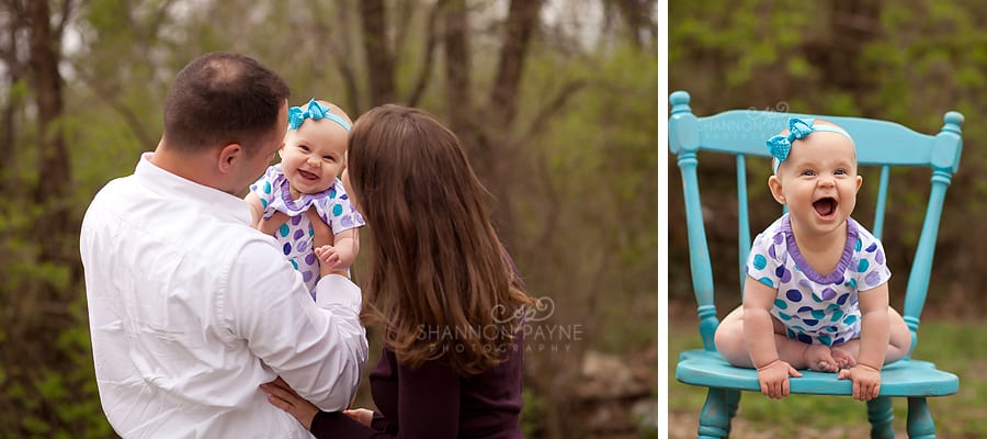  Clara 6 Months | {Clarksville Smyrna Baby Photographer}