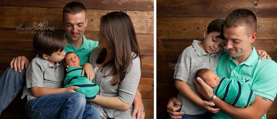  Meeting Brother | Hendersonville Newborn Sibling Photos