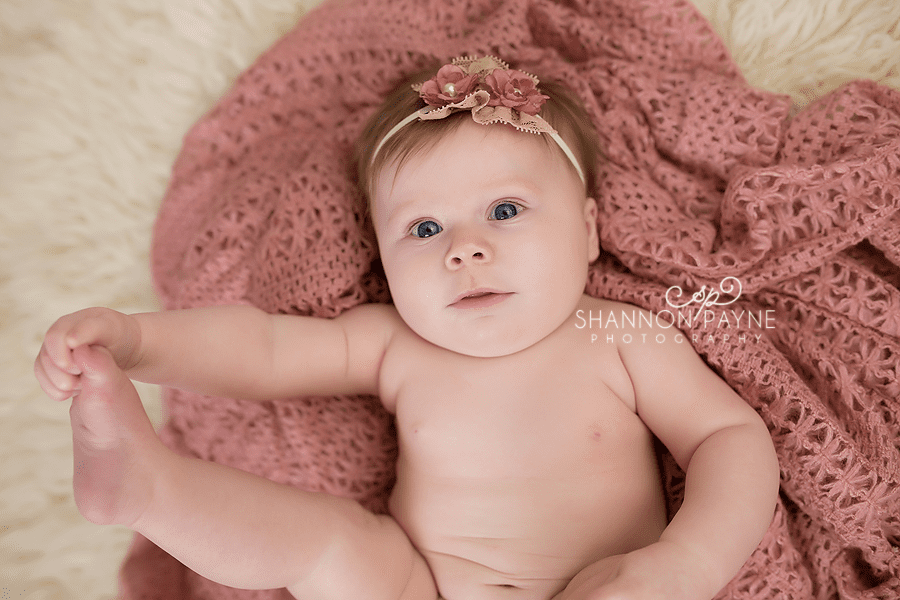  Ellie 4 Months | {Gallatin Hendersonville Baby Photographer}