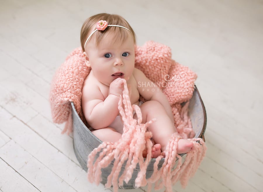  Ellie 4 Months | {Gallatin Hendersonville Baby Photographer}
