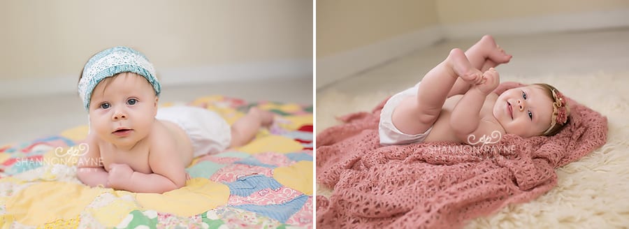  Ellie 4 Months | {Gallatin Hendersonville Baby Photographer}