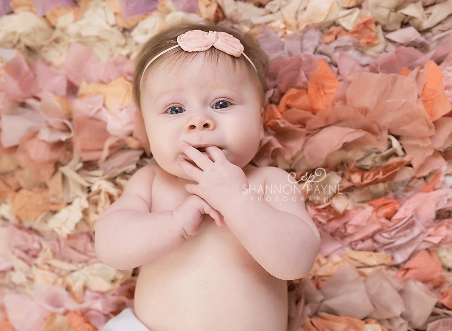  Ellie 4 Months | {Gallatin Hendersonville Baby Photographer}
