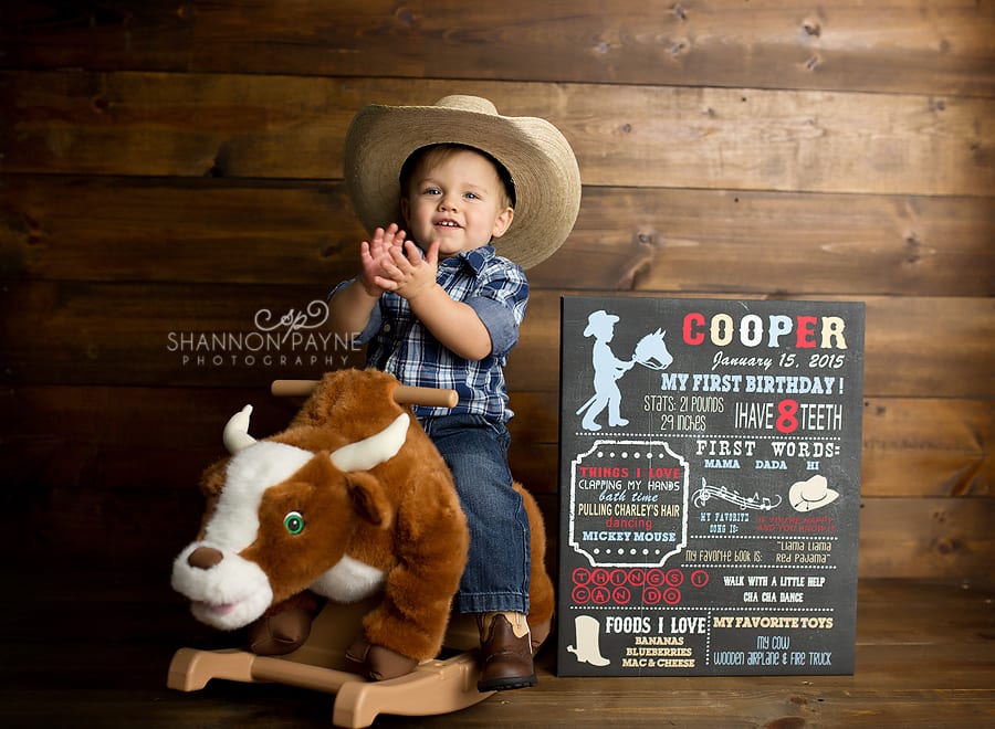  Cooper 1 Year | {Nashville Middle TN Baby Photographer}