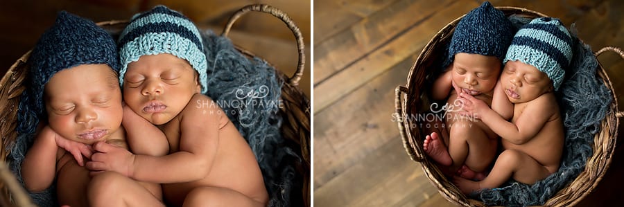 Kingston and Quinn | {Nashville Hendersonville Twin Newborn Photographer}