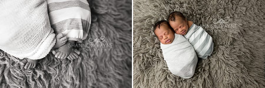 Kingston and Quinn | {Nashville Hendersonville Twin Newborn Photographer}