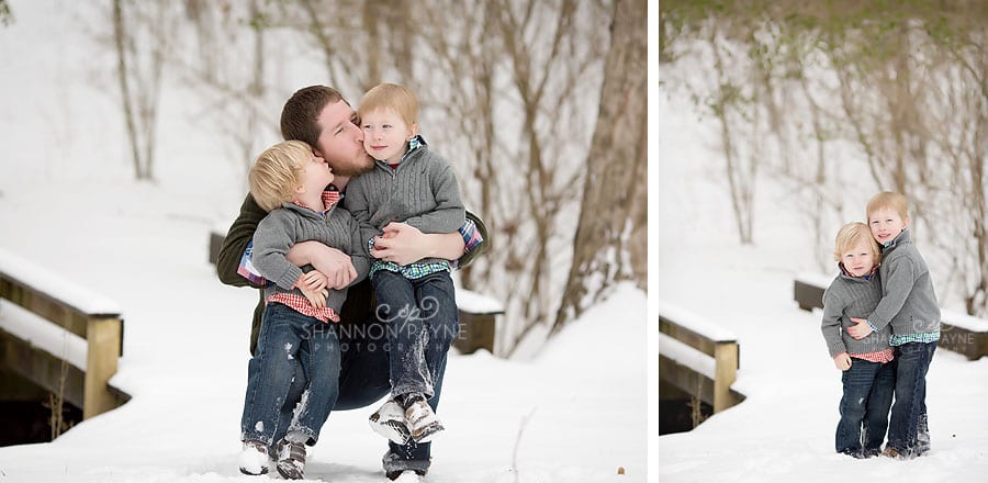  Family Snow Day | {Nashville Hendersonville Family Photographer}