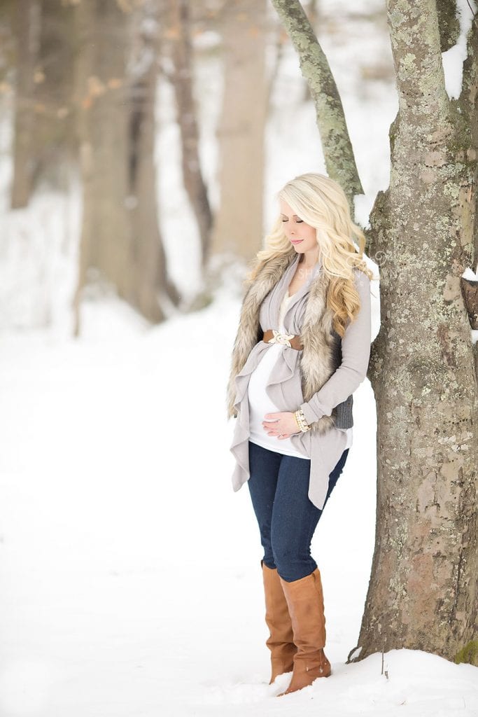  Snow | {Nashville Hendersonville Maternity Photographer}