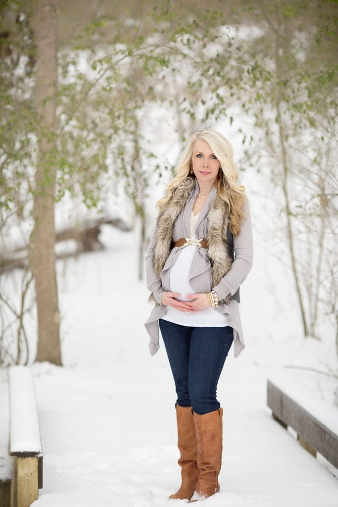 Snow | {Nashville Hendersonville Maternity Photographer}