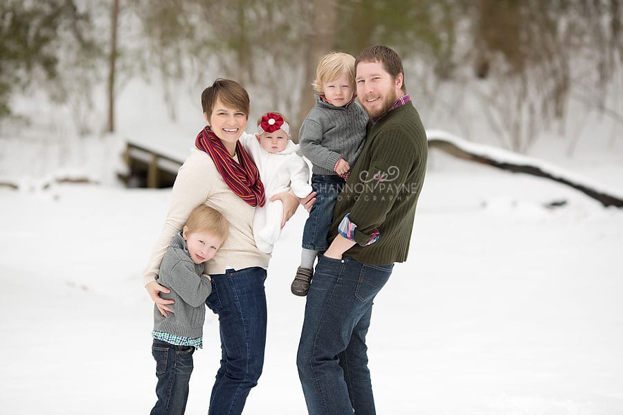  Family Snow Day | {Nashville Hendersonville Family Photographer}