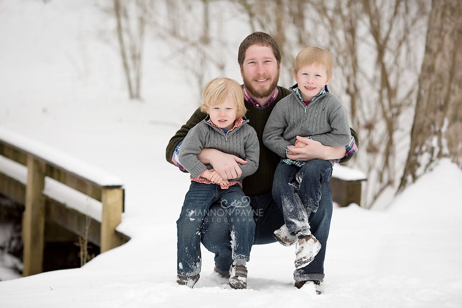  Family Snow Day | {Nashville Hendersonville Family Photographer}
