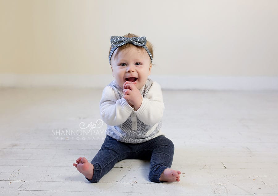 Ellie 8 Months | {Gallatin Sumner County Baby Photographer}