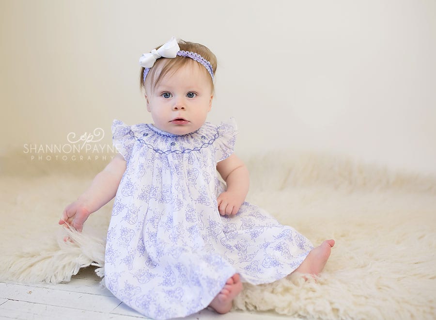 Ellie 8 Months | {Gallatin Sumner County Baby Photographer}