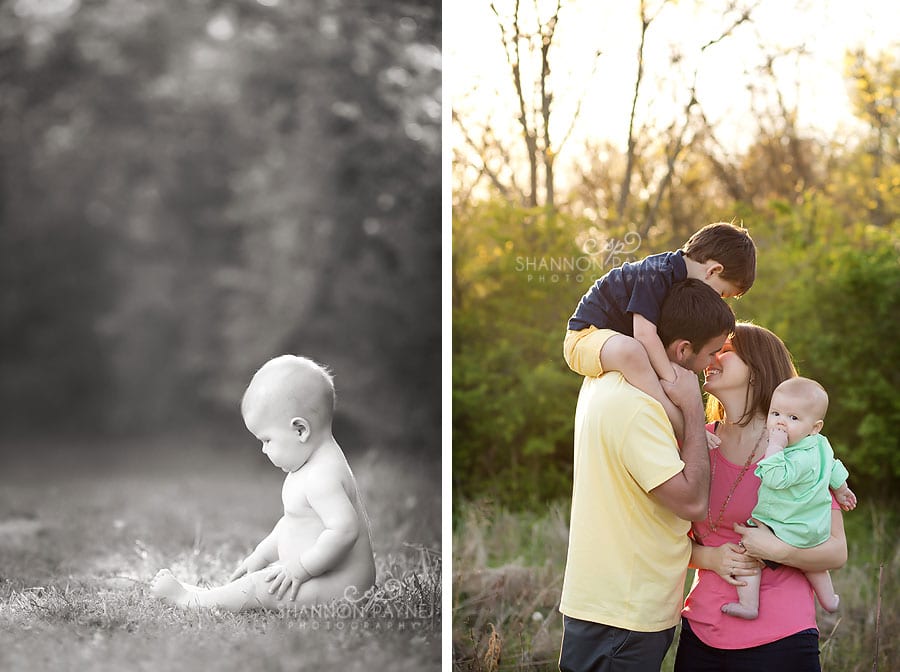  Garrett 6 Months | {Gallatin Brentwood Baby Photographer}