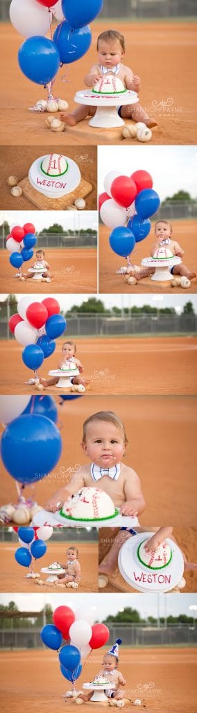  Weston 1 Year | {Nashville Hendersonville Cake Smash Photographer}