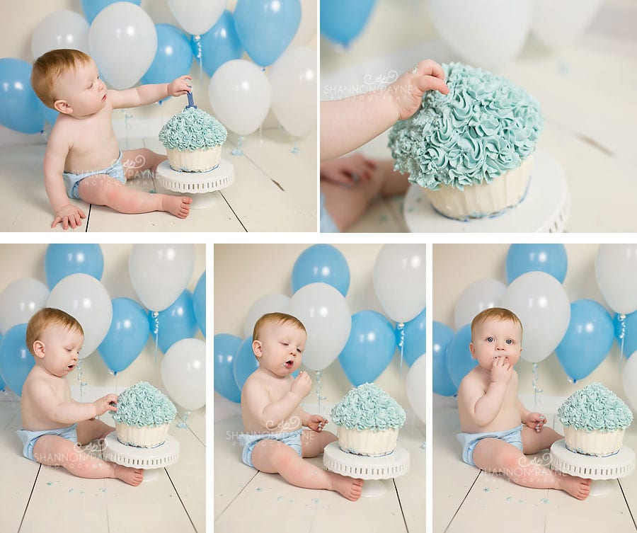 Shannon Payne Photography | Nashville Cake Smash Photography Studio