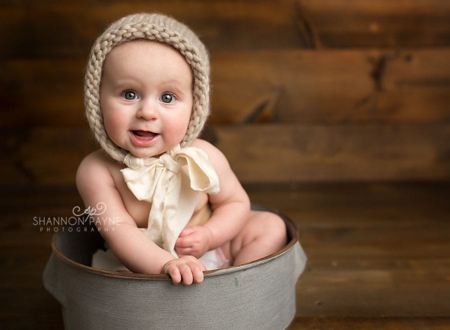 Carlie Jean 6 Months | {Nashville Hendersonville Baby Photographer}