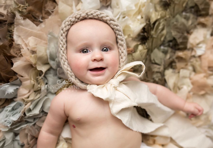 Carlie Jean 6 Months | {Nashville Hendersonville Baby Photographer}