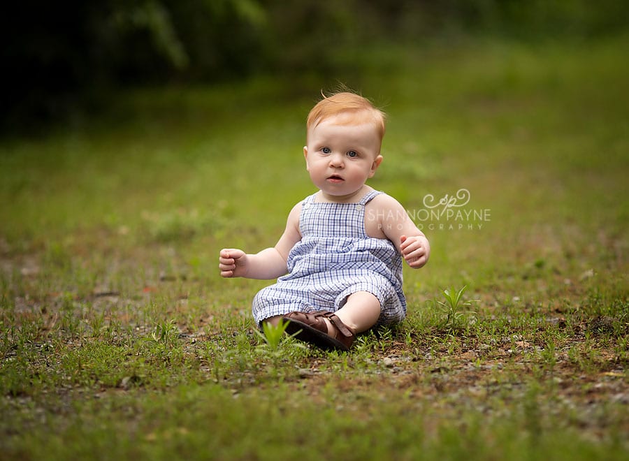  James 1 Year | {Nashville Brentwood Cake Smash Photographer}