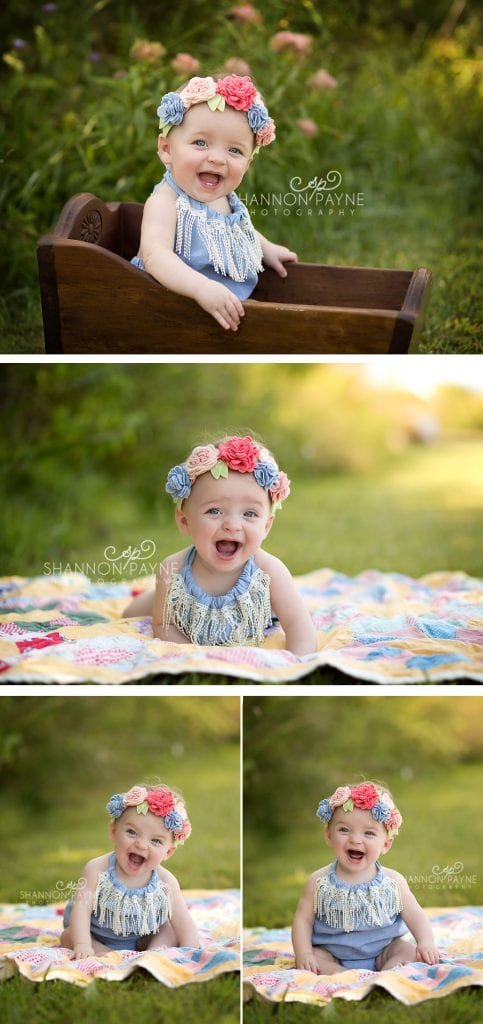 Harper 6 Months | {Nashville Hendersonville Baby Photographer}
