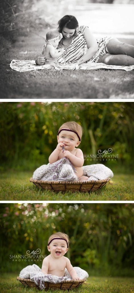 Harper 6 Months | {Nashville Hendersonville Baby Photographer}