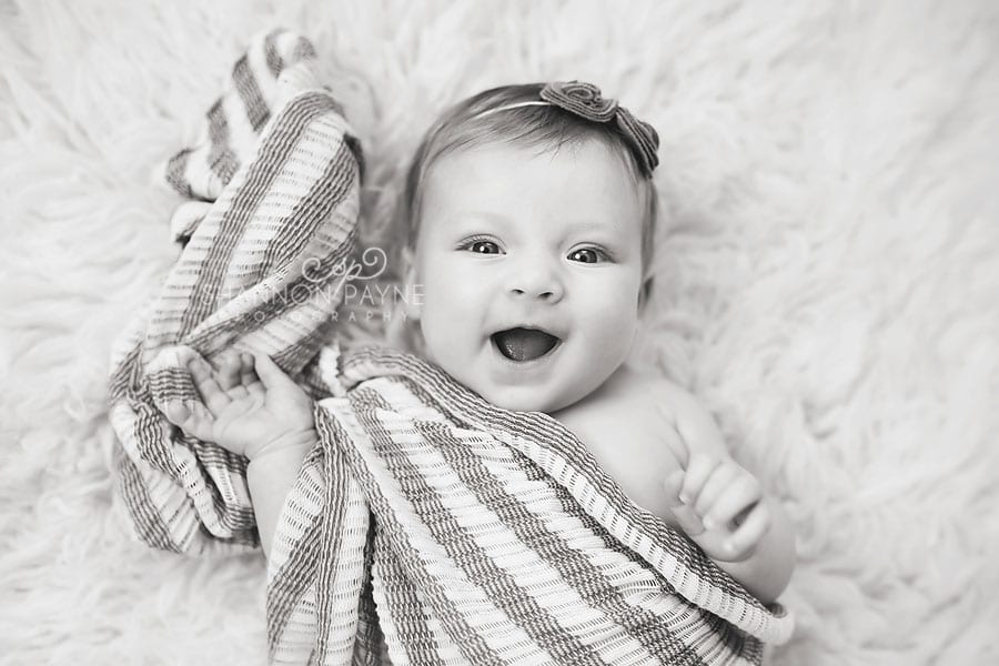  Madelyn 4 Months | {Hendersonville Gallatin Baby Photographer}