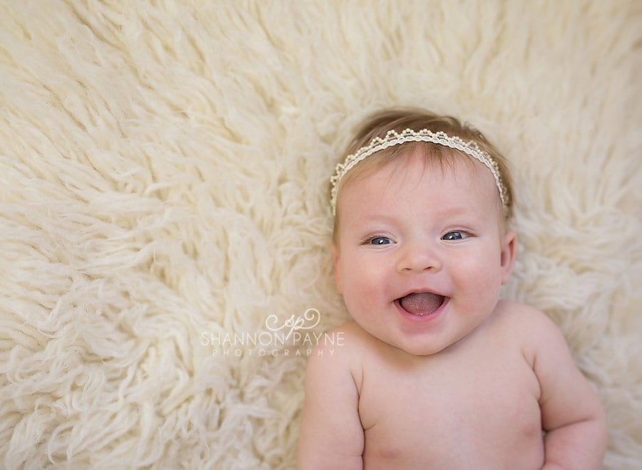  Madelyn 4 Months | {Hendersonville Gallatin Baby Photographer}