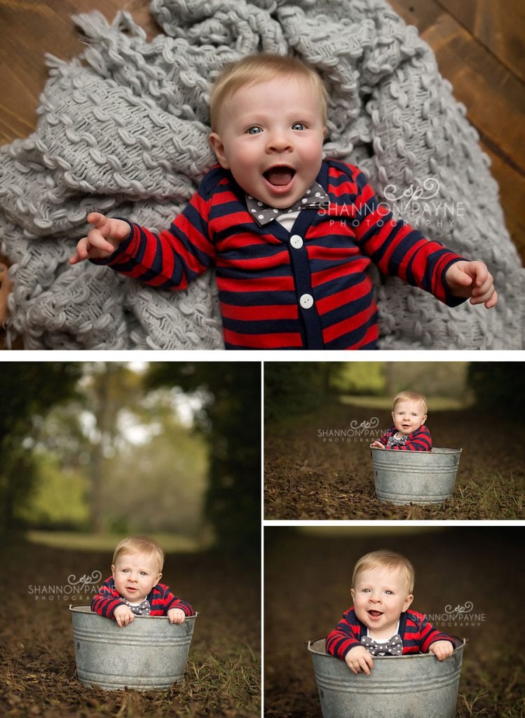 Ryker 6 Months | {Brentwood Nashville Baby Photographer}