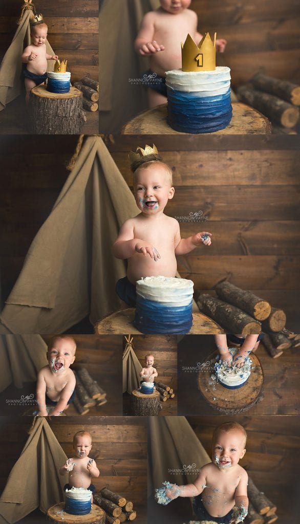 nashville cake smash photo session