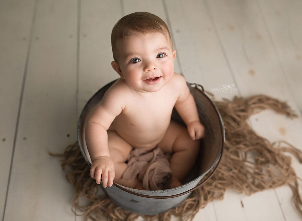 nashville baby milestone photography