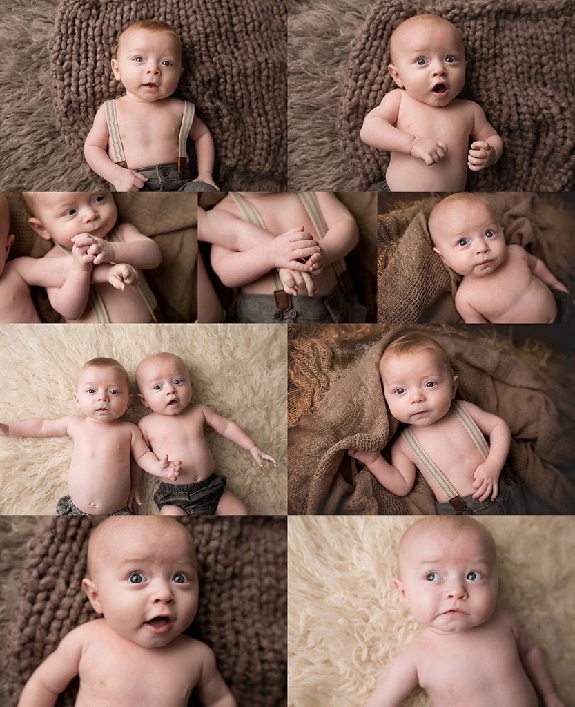  Nashville Twin Baby Milestone Photography