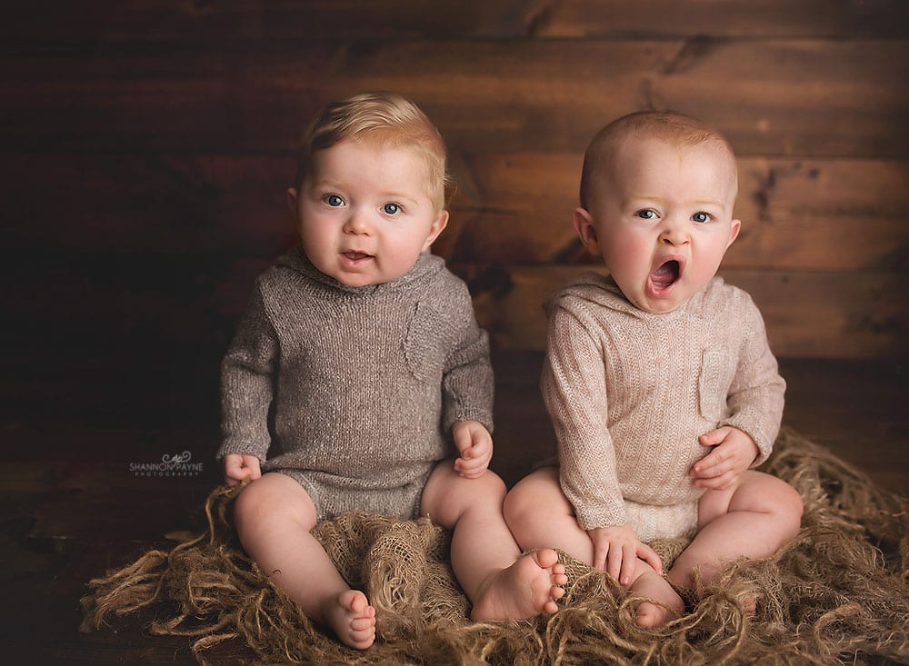 Nashville Twin Baby Milestone Photography