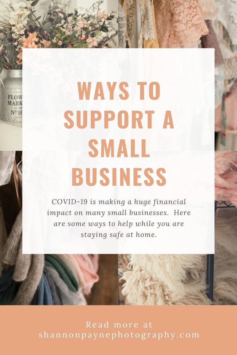 ways to support a small business